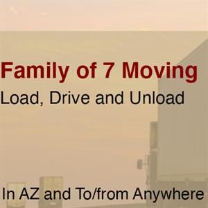 Family Of Seven Moving